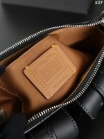 COACH Ashton Baguette 25 – Denim Canvas, Motorcycle-Style Buckles, Iconic Signature Print, Mini Crossbody Bag - 图片 2