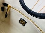 Miu Miu-Style Round Handle Tote – Iconic Circular Ring, Embroidered Logo, Premium Leather Handbag with Detachable Strap - 图片 2