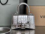 Balenciaga Mini City Bag – Crocodile-Embossed Leather, Multi-Color Options, Iconic "B" Clasp, Designer Handbag - 图片 4