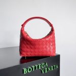 Bottega Veneta Pouch Bag – Iconic Intrecciato Weave, Multi-Color Options, Leather Hobo, Designer Handbag