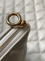 Saint Laurent-Style Quilted Tote Bag Set – Burgundy Leather with Gold-Tone YSL Logo + Matching Clutch - 图片 2