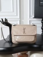 Saint Laurent-Style Tote Bag – Burgundy Quilted Leather with Metallic YSL Logo & Dual Handles – Designer-Inspired Work & Travel Bag for Women