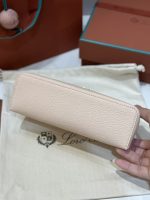 Loro Piana-Style Mini Box Bag – Premium Pebbled Leather, Iconic Lock Clasp, Designer Handbag with Detachable Strap in Multiple Colors - 图片 2