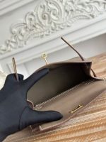 Hermès Kelly Mini Bag – "First-Generation Palm Texture" Leather, 18 Color Options, Iconic Clasp, Handcrafted Luxury - 图片 3