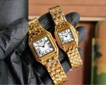 Cartier Santos-Dumont – Women's 18K Yellow Gold Watch (Two Sizes Available: Large & Small) - 图片 9