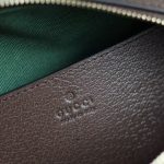 Gucci-Style Top Handle Mini Bag – Beige GG Monogram Canvas with Red & Green Web Stripe, Double G Buckle & Brown Leather Trim - 图片 2