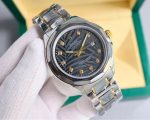 Luxury Rolex-Style Datejust Watch – Yellow Gold Dial with Diamond Hour Markers, Two-Tone Oyster Bracelet - 图片 6