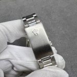 Luxury Daytona-Style Chronograph Watch – White Dial, Black Sub-Dials, Tachymeter Bezel, Stainless Steel Bracelet - 图片 10