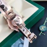 Luxury Rose Gold Submariner-Style Watch – Black Dial, Ceramic Bezel, Rubber Strap, Water Resistant - 图片 6