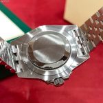 Luxury GMT-Master-Style Watch – Black Dial, Green & Black Ceramic Bezel, Stainless Steel Bracelet - 图片 4