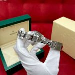 Luxury GMT-Master-Style Watch – Black Dial, Green & Black Ceramic Bezel, Stainless Steel Bracelet - 图片 8