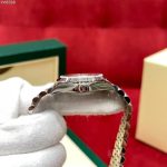 Luxury Datejust-Style Watch – Champagne Dial, Diamond Hour Markers, Fluted Bezel, Stainless Steel Bracelet - 图片 6