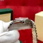 Luxury Datejust-Style Watch – Champagne Dial, Diamond Hour Markers, Fluted Bezel, Stainless Steel Bracelet - 图片 7