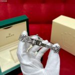 Luxury Datejust-Style Watch – Champagne Dial, Diamond Hour Markers, Fluted Bezel, Stainless Steel Bracelet - 图片 9