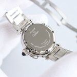 Cartier Pasha de Cartier – Women's Two-Tone Stainless Steel & Yellow Gold Automatic Watch with White Dial and Integrated Bracelet - 图片 8