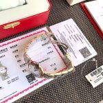 Cartier Ballon Bleu – Women's Two-Tone Stainless Steel & Rose Gold Watch with Diamond Bezel, White Dial, and Roman Numerals - 图片 6