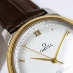 Omega De Ville – Gold-Tone Dial with Roman Numerals and Brown Alligator Leather Strap - 图片 7