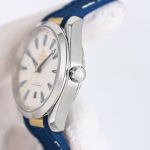 Omega Seamaster Aqua Terra – White Dial with Blue Accents and Rubber Strap (Master Co-Axial 8900 Movement) - 图片 6