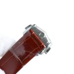 Omega Constellation – Black Dial with Roman Numeral Bezel and Alligator Leather Strap - 图片 4