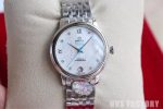 Omega De Ville – Women's Pearl Mother-of-Pearl Dial with Diamond Accents and Stainless Steel Bracelet