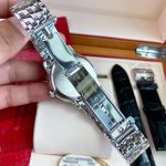 Omega De Ville – Men's Blue Sunburst Dial with Stainless Steel Bracelet and Roman Numerals - 图片 2