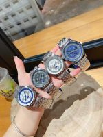 Omega De Ville Trésor – Men's Chronograph with Four Dial Color Options (Blue, Silver, Grey, White)