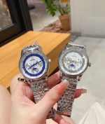 Omega De Ville Trésor – Men's Chronograph with Four Dial Color Options (Blue, Silver, Grey, White) - 图片 3