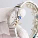 Omega Constellation – Women's Two-Tone Diamond-Encrusted Watch with Mother-of-Pearl Dial - 图片 3