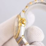 Omega Constellation – Women's Silver Meteorite Dial with Diamond Bezel and Stainless Steel Bracelet - 图片 5