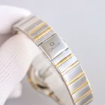 Omega Constellation – Women's Silver Meteorite Dial with Diamond Bezel and Stainless Steel Bracelet - 图片 4