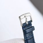 Omega Seamaster – Men's White Dial with Blue Leather Strap and 70th Anniversary Co-Axial Master Chronometer Movement - 图片 2