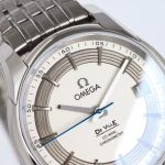 Omega De Ville – Men's Silver Dial with Stainless Steel Bracelet and Co-Axial Chronometer Movement - 图片 5