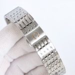 Omega De Ville – Men's Silver Dial with Stainless Steel Bracelet and Co-Axial Chronometer Movement - 图片 2