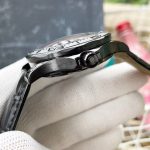 Omega Seamaster – Men's Black Dial with Ceramic Bezel and Rubber Strap, Co-Axial Master Chronometer - 图片 7