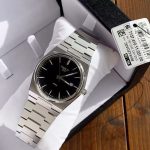 Tissot PRX Automatic Watch – Stainless Steel Bracelet, Deep Blue Dial, Powermatic 80 Movement - 图片 4