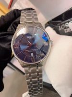 Tissot Classic Automatic Watch – Choose from 3 Colors: Silver, Blue, or Champagne Dial with Stainless Steel Bracelet