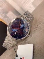 Tissot Classic Automatic Watch – Choose from 3 Colors: Silver, Blue, or Champagne Dial with Stainless Steel Bracelet - 图片 3