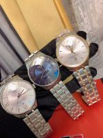 Tissot Classic Automatic Watch – Choose from 3 Colors: Silver, Blue, or Champagne Dial with Stainless Steel Bracelet - 图片 6