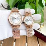 Tissot Ladies’ Watch – Two Sizes Available: 28mm or 34mm, Rose Gold & Stainless Steel Bracelet, Roman Numeral Dial - 图片 4