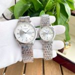 Tissot Ladies’ Watch – Two Sizes Available: 28mm or 34mm, Rose Gold & Stainless Steel Bracelet, Roman Numeral Dial - 图片 7