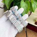 Tissot Ladies’ Watch – Two Sizes Available: 28mm or 34mm, Rose Gold & Stainless Steel Bracelet, Roman Numeral Dial - 图片 8