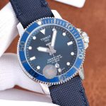 Tissot Seastar Powermatic 80 Diver Watch – All-Black Design, 300m Water Resistance, Rubber Strap - 图片 3