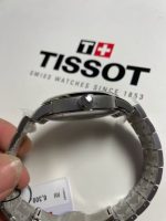 "Tissot Chemin des Tourelles Automatic Watch – Black Dial with Roman Numerals, Stainless Steel Bracelet, Powermatic 80 Movement  " - 图片 4