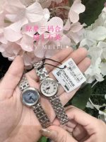 Tissot Lady's Quartz Watch – Two Colors Available: White & Blue Dial, Stainless Steel Bracelet, Swiss Made - 图片 2