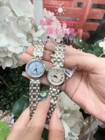 Tissot Lady's Quartz Watch – Two Colors Available: White & Blue Dial, Stainless Steel Bracelet, Swiss Made - 图片 3
