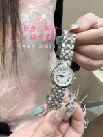 Tissot Lady's Quartz Watch – Two Colors Available: White & Blue Dial, Stainless Steel Bracelet, Swiss Made - 图片 4