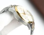 Tissot Swissmatic Automatic Watch – Two-Tone Stainless Steel Bracelet, White Dial with Gold Accents - 图片 5