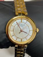 Tissot Lady's Watch – Gold-Tone Stainless Steel Bracelet, Mother-of-Pearl Dial, Swiss Made - 图片 4