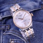 Tissot Chemin des Tourelles Powermatic 80 Automatic Watch – Silver Dial, Stainless Steel Bracelet, Swiss Made