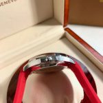 Patek Philippe Aquanaut – Women's Black Dial with Diamond Bezel and Red Rubber Strap, Automatic Movement - 图片 5